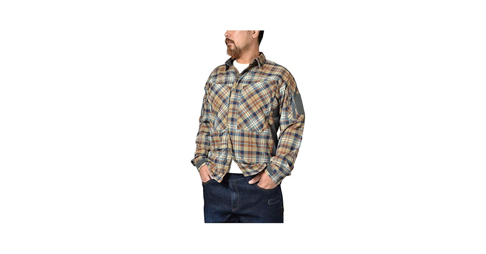 ヘリコンテックス　FLANNEL SHIRT 厚生地 swat_hel0503899
